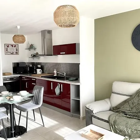 4 Pers Avec Balcon Et Parking Prive Port-en-Bessin-Huppain