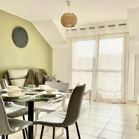 Lejlighed 4 Pers Avec Balcon Et Parking Prive Port-en-Bessin-Huppain
